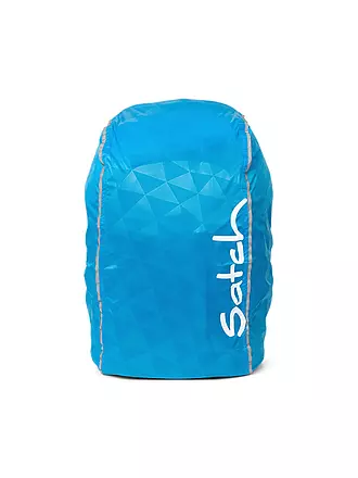 SATCH | Regencape für Satch-Rucksäcke Lila | blau