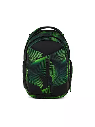 SATCH | Schulrucksack Match Seismic Green | schwarz