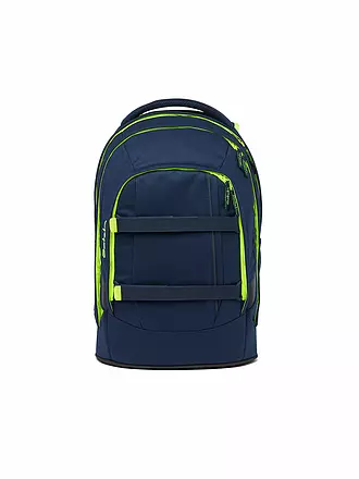 SATCH | Schulrucksack Pack - Green Supreme | dunkelblau