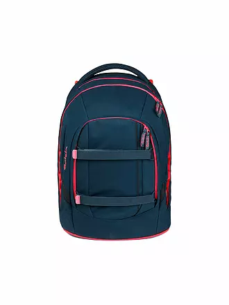 SATCH | Schulrucksack Pack - Pink Phantom | dunkelgrün