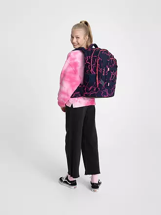 SATCH | Schulrucksack Pack - Pink Supreme | hellgrün