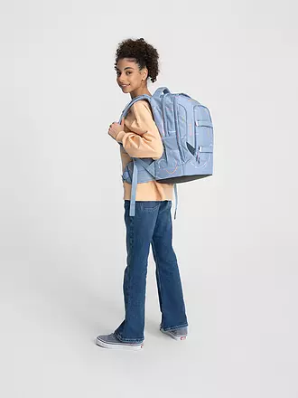 SATCH | Schulrucksack Pack - Vivid Blue | hellgrün