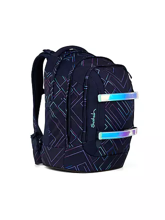 SATCH | Schulrucksack Pack Purple Laser | schwarz