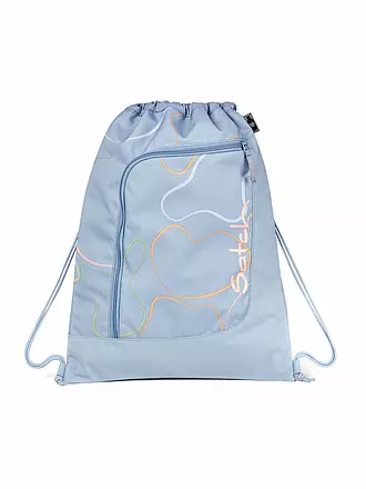 SATCH | Sportbeutel Bloomy Breeze | hellblau