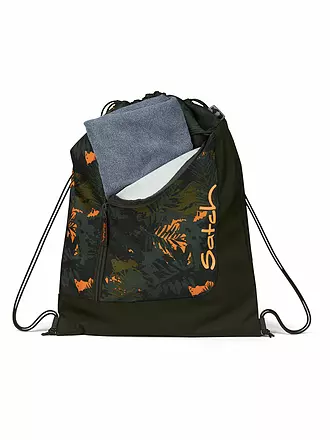 SATCH | Sportbeutel Jurassic Jungle | schwarz
