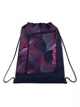 SATCH | Sportbeutel Seismic Pink | schwarz
