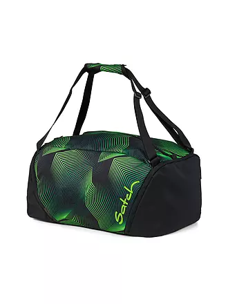 SATCH | Sporttasche - Seismic Green | schwarz