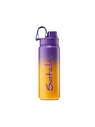 SATCH | Trinkflasche Purple Graffiti | dunkelblau