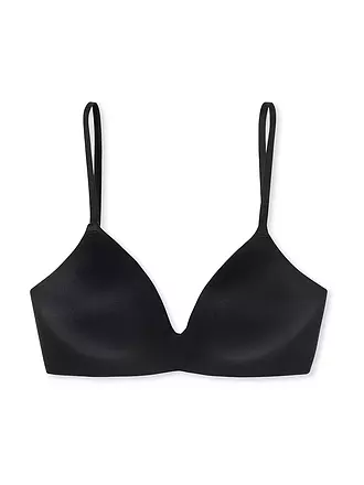 SCHIESSER | BH ohne Bügel INVISIBLE SOFT schwarz | braun