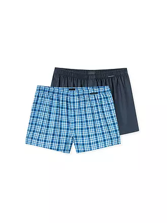 SCHIESSER | Boxershorts 2er Pkg | blau