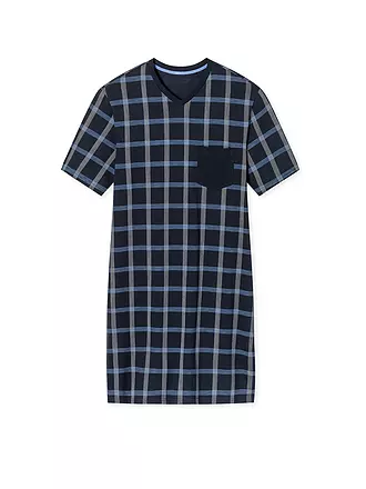 SCHIESSER | Nachthemd - Sleepshirt | blau