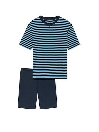 SCHIESSER | Pyjama | blau