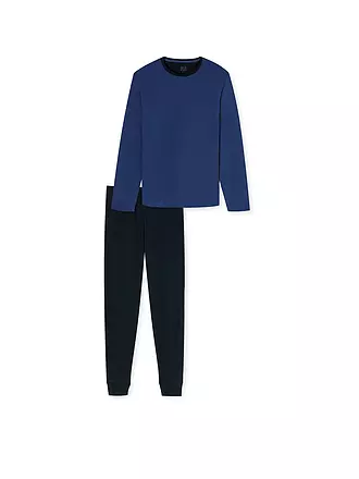 SCHIESSER | Pyjama | blau