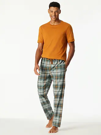 SCHIESSER | Pyjamahose | blau