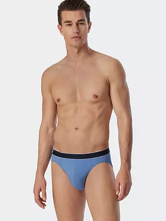 SCHIESSER | Rio Slip dunkelgruen | blau
