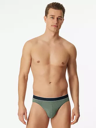 SCHIESSER | Rio Slip navy | dunkelgrün