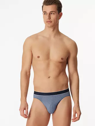 SCHIESSER | Rio Slip navy | dunkelgrün