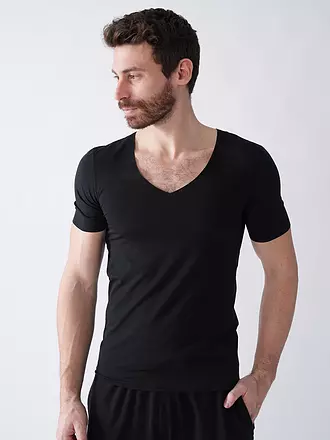 SCHIESSER | Shirt | schwarz