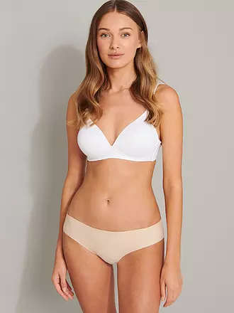 SCHIESSER | Slip INVISIBLE COTTON sand | schwarz
