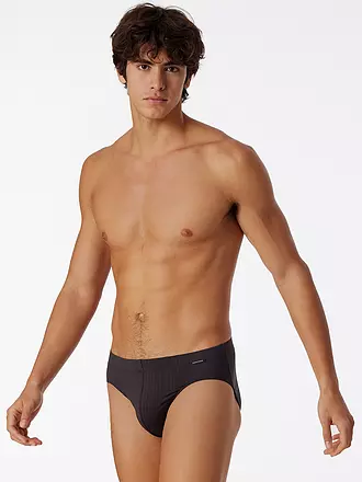 SCHIESSER | Slip anthrazit | blau