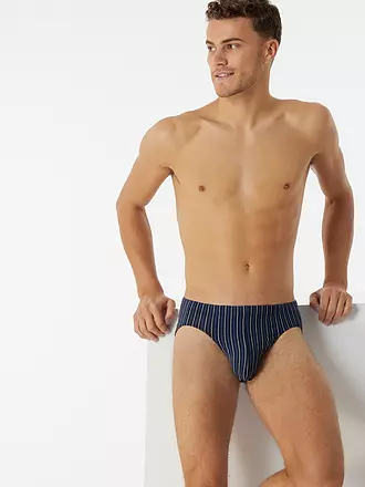 SCHIESSER | Slip petrol | blau