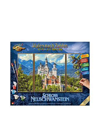 SCHIPPER | Malen nach Zahlen - SChloss Neuschwanstein | keine Farbe
