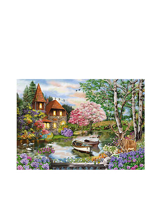 SCHMIDT-SPIELE | Puzzle Haus am See 2000 Teile | keine Farbe
