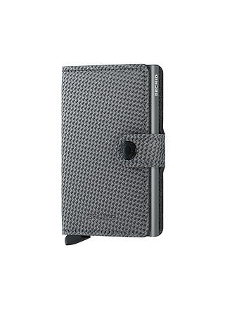 SECRID | Geldbörse - Miniwallet Carbon Cool Grey | schwarz