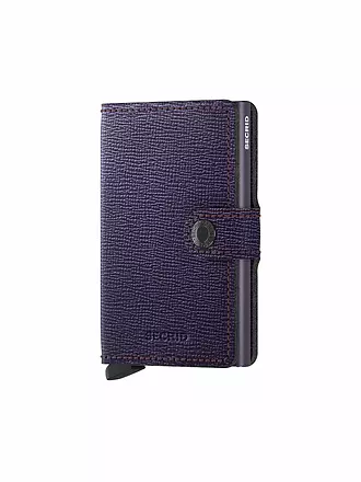 SECRID | Geldbörse - Miniwallet Crisple Mini Black | lila