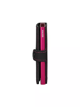 SECRID | Geldbörse - Miniwallet MATTE Mini black fuchsia | beere