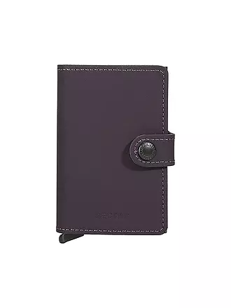 SECRID | Geldbörse - Miniwallet MATTE Mini dark purple | schwarz