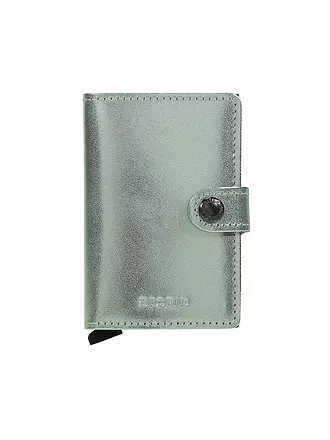 SECRID | Geldbörse - Miniwallet METALLIC green | grün