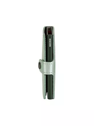 SECRID | Geldbörse - Miniwallet METALLIC green | grün