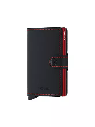 SECRID | Geldbörse - Miniwallet Matte mini Black/Red | 