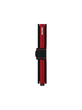 SECRID | Geldbörse - Miniwallet Matte mini Black/Red | schwarz