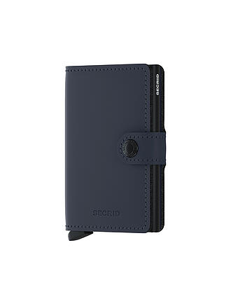 SECRID | Geldbörse - Miniwallet Matte mini Black/Red | blau