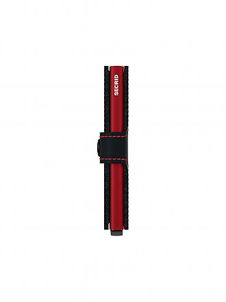 SECRID | Geldbörse - Miniwallet Matte mini Black/Red | blau