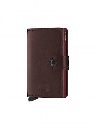 SECRID | Geldbörse - Miniwallet Metallic Mini Champagner/Brown | braun