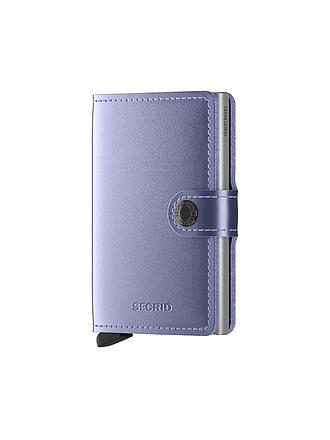 SECRID | Geldbörse - Miniwallet Metallic Mini Champagner/Brown | lila