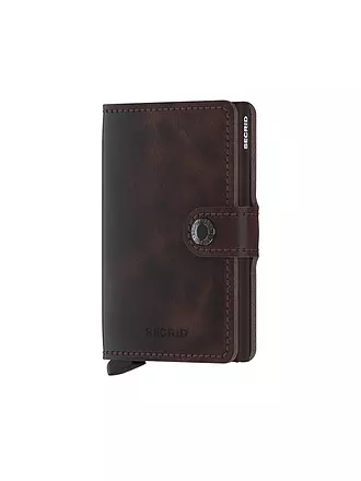 SECRID | Geldbörse - Miniwallet Original Mini Black | braun