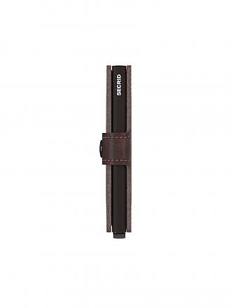 SECRID | Geldbörse - Miniwallet Original Mini Black | braun