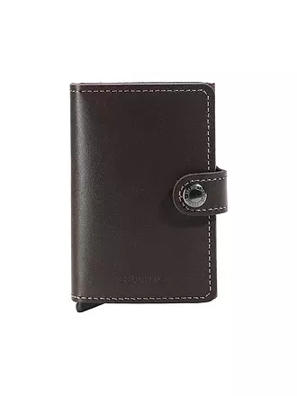 SECRID | Geldbörse - Miniwallet Original Mini Black | braun