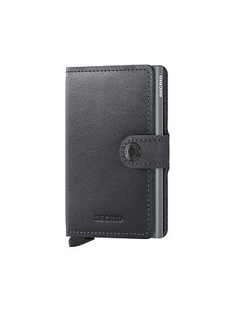 SECRID | Geldbörse - Miniwallet Original Mini Dark Brown | grau