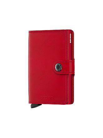 SECRID | Geldbörse - Miniwallet Original Mini Red/Red | grau