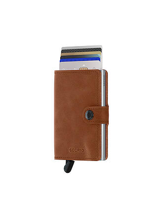 SECRID | Geldbörse - Miniwallet Original Mini Red/Red | braun