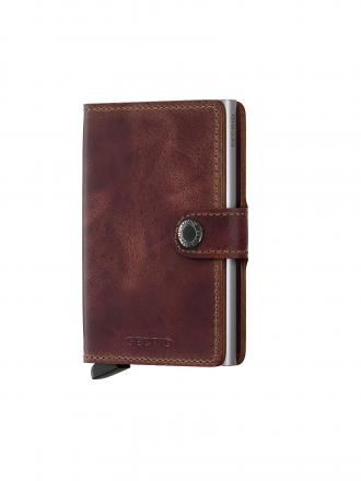 SECRID | Geldbörse - Miniwallet Original Mini Red/Red | braun