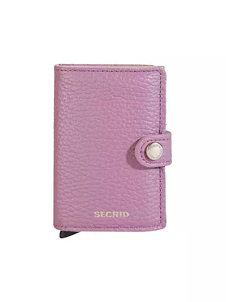 SECRID | Geldbörse - Miniwallet PEBBLE MINI MPE_Butter Yellow | lila