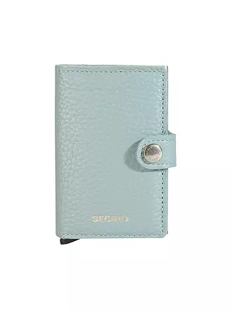 SECRID | Geldbörse - Miniwallet PEBBLE MINI sea green | rosa