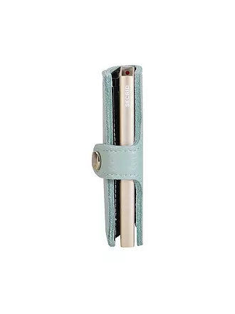 SECRID | Geldbörse - Miniwallet PEBBLE MINI sea green | rosa