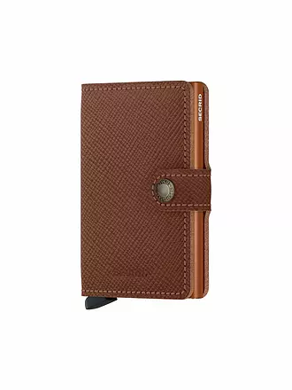 SECRID | Geldbörse - Miniwallet Saffiano Brown | camel